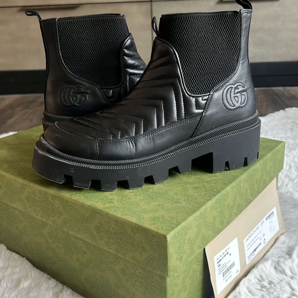 Gucci Leather Bootie